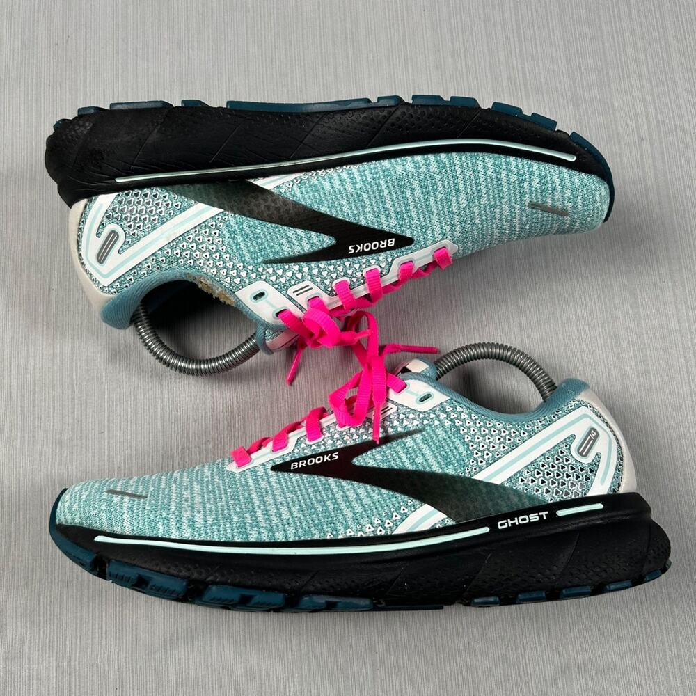 Brooks Ghost 14 Womens Size 9 Blue Athletic Running & Jogging Sneakers